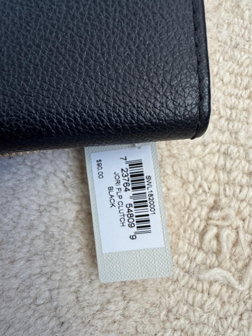 Fossil Black Leather Jori Wallet/Clutch - Picture 6 of 6